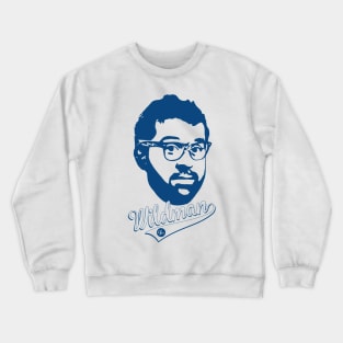 Josh "Wild Man" Macuga Blue Crewneck Sweatshirt